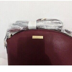 NWT Trina Turk 10”x8 ” Wine & Color Block Crossbody Purse Adjst Strap